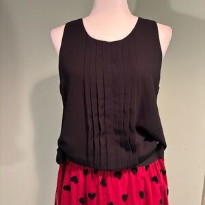 Black Sleeveless Top